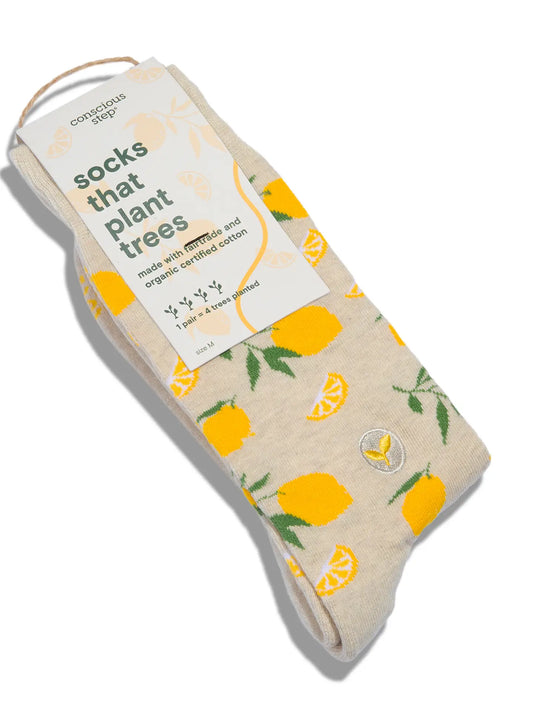 Socks That Plant Trees - Lemons