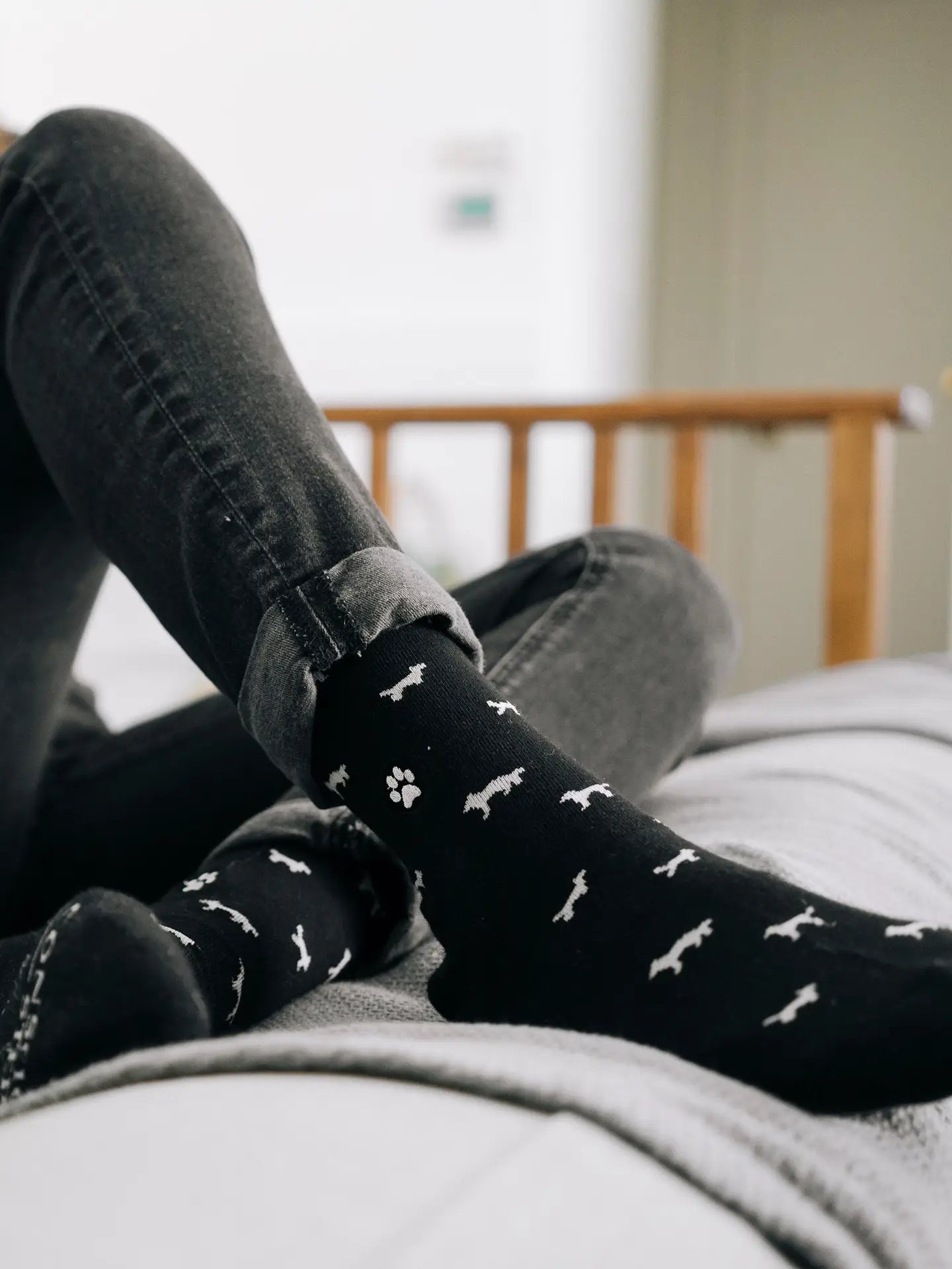 Socks That Save Dogs - Black Dogs