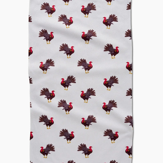 Turkey Trot Tea Towel