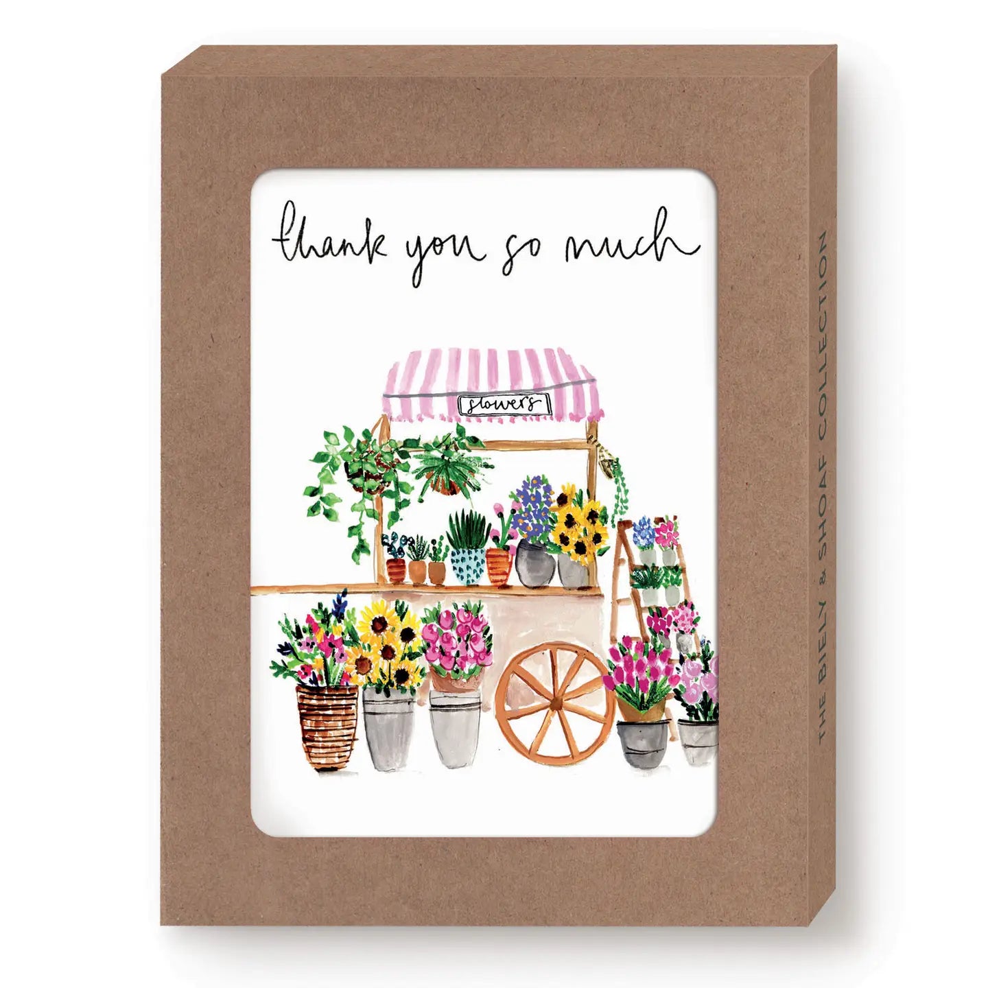 Boxed Cards - Flower Cart