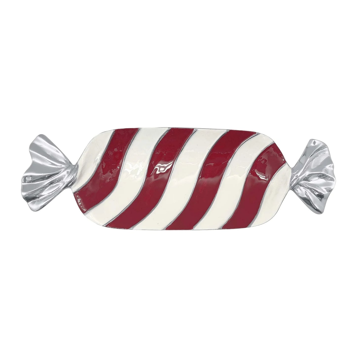 Red & White Candy Dish