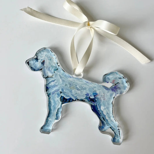 Dog Ornament - White Goldendoodle