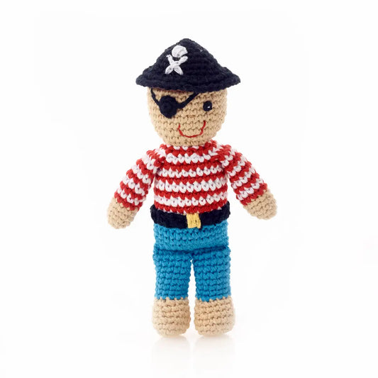 Mini Pirate Doll Rattle