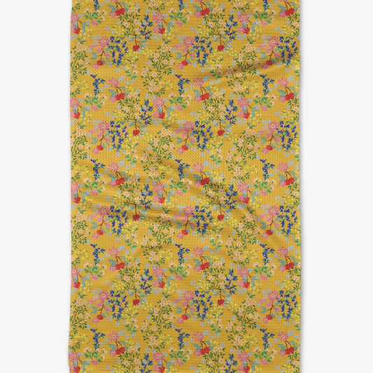 Dish Towel - Sunny Cherry Blossoms