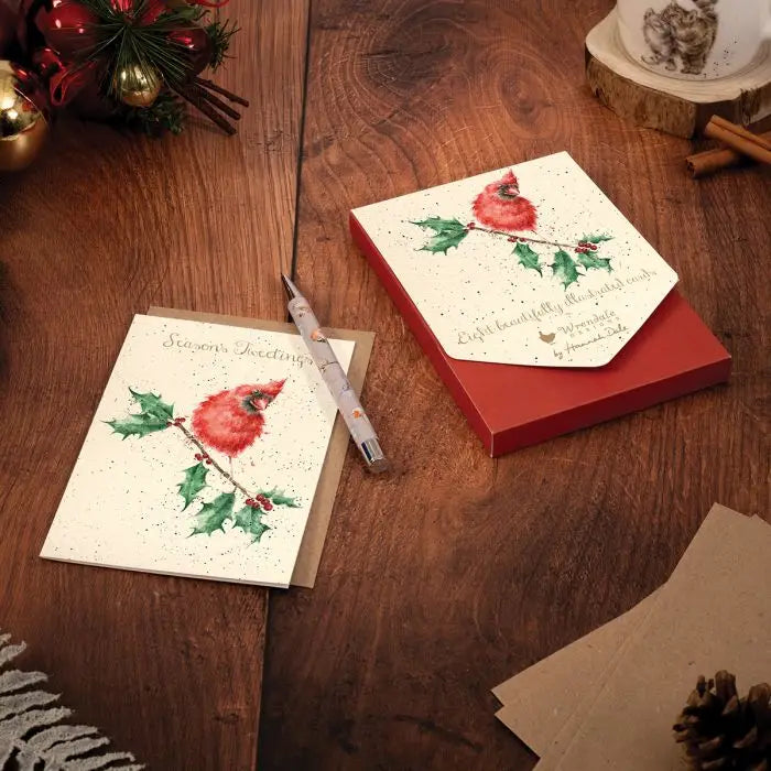 Boxed Cards - Cardinal Christmas