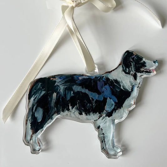 Dog Ornament - Border Collie