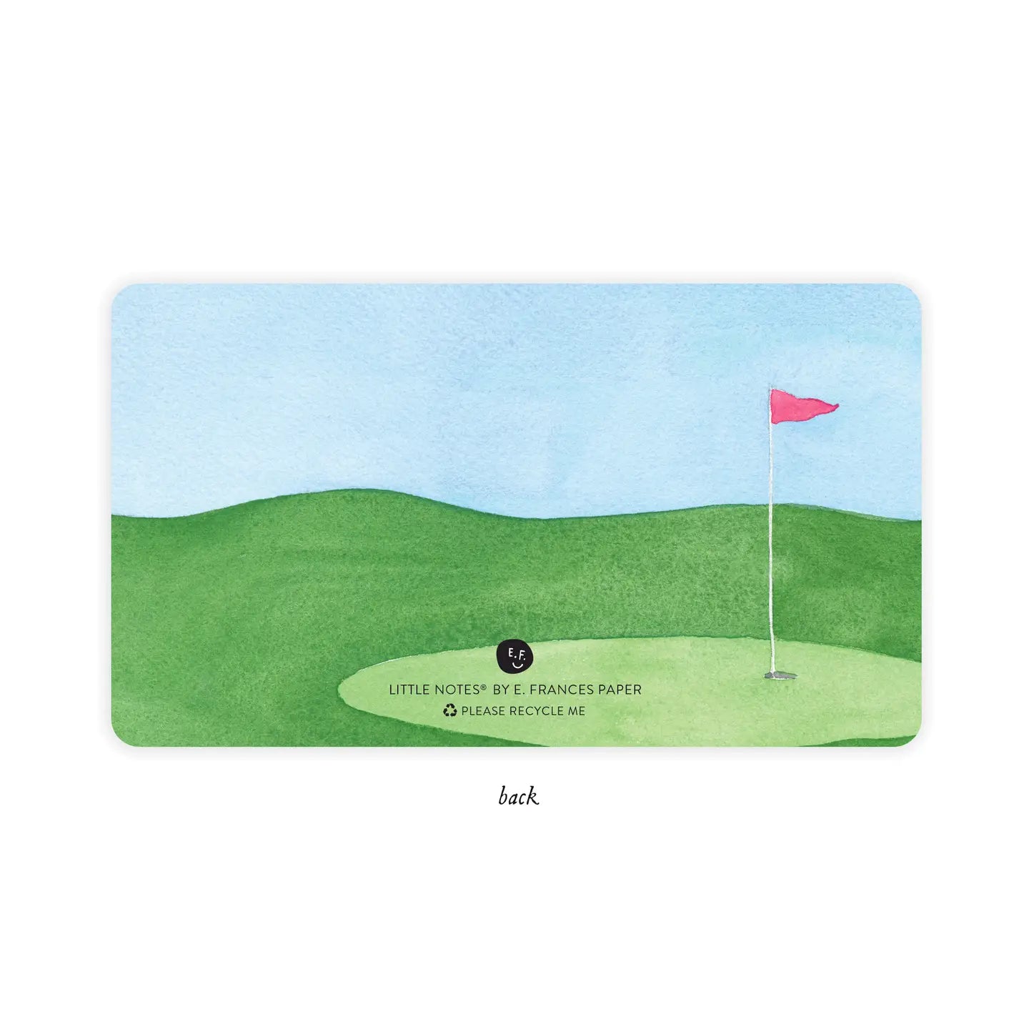 Little Notes - Golf Tee