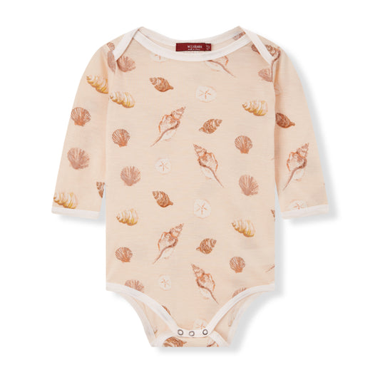 Seashell Longlseeve Onesie