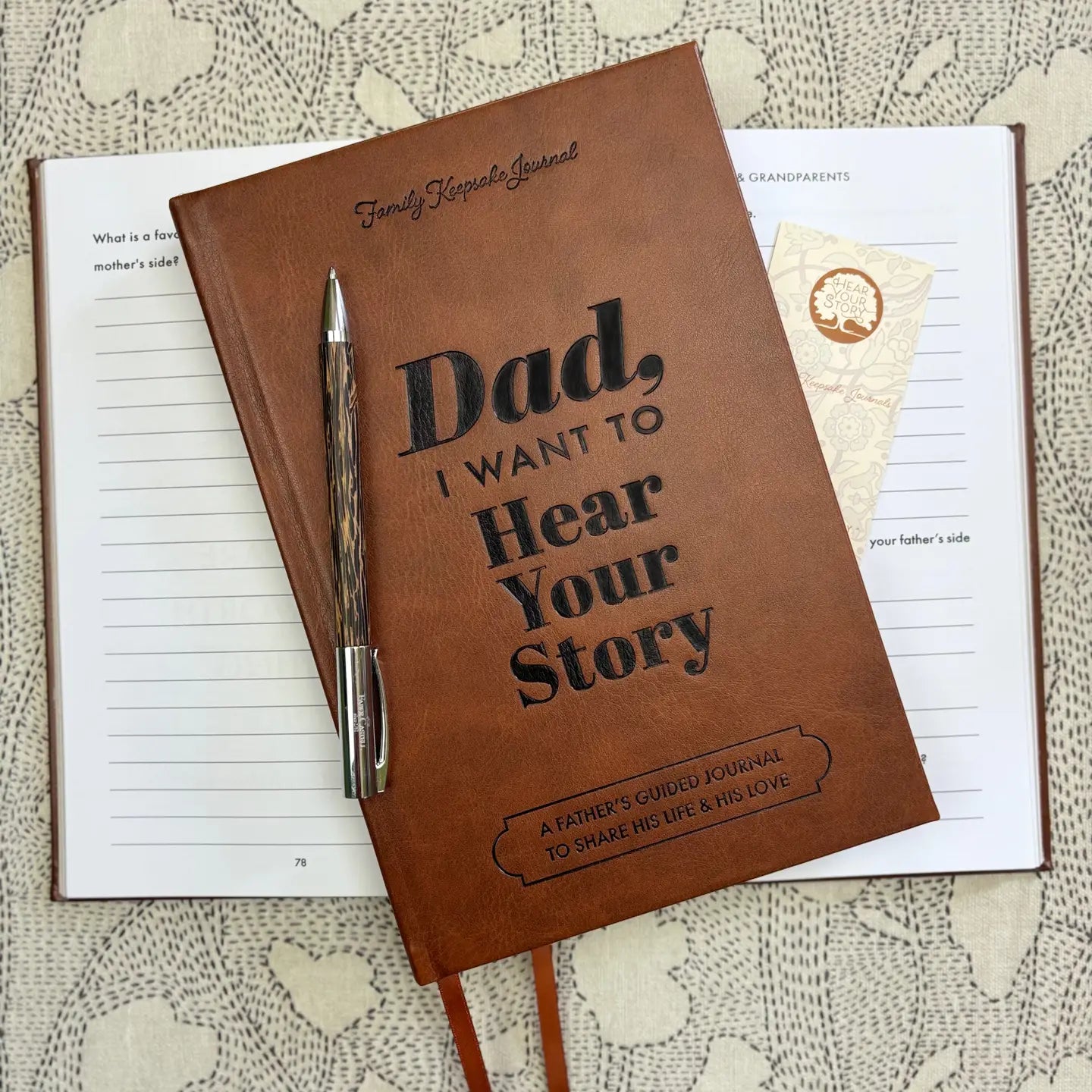 Dad, I Want To Hear Your Story Book