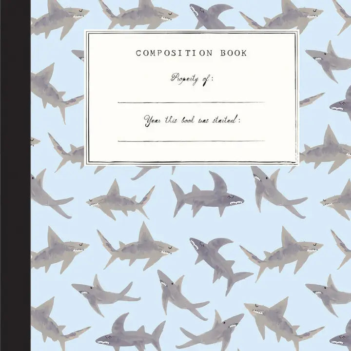 Sharks Composition Notebook