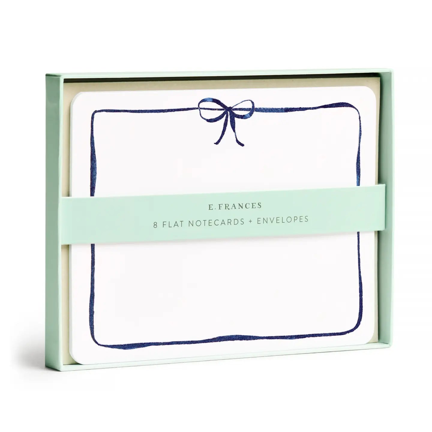 Flat Notes - Navy Bow