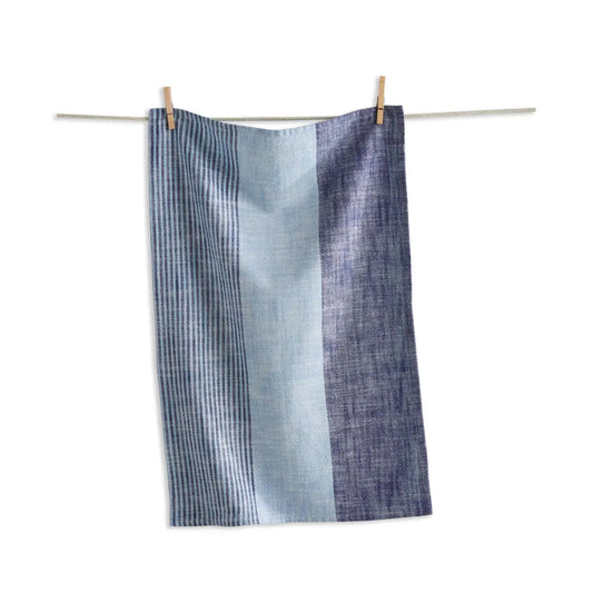 Baha Stripe Dishtowel - Blue