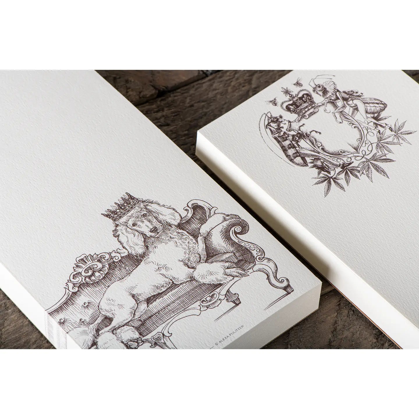 Long Notepad - Royal Poodle