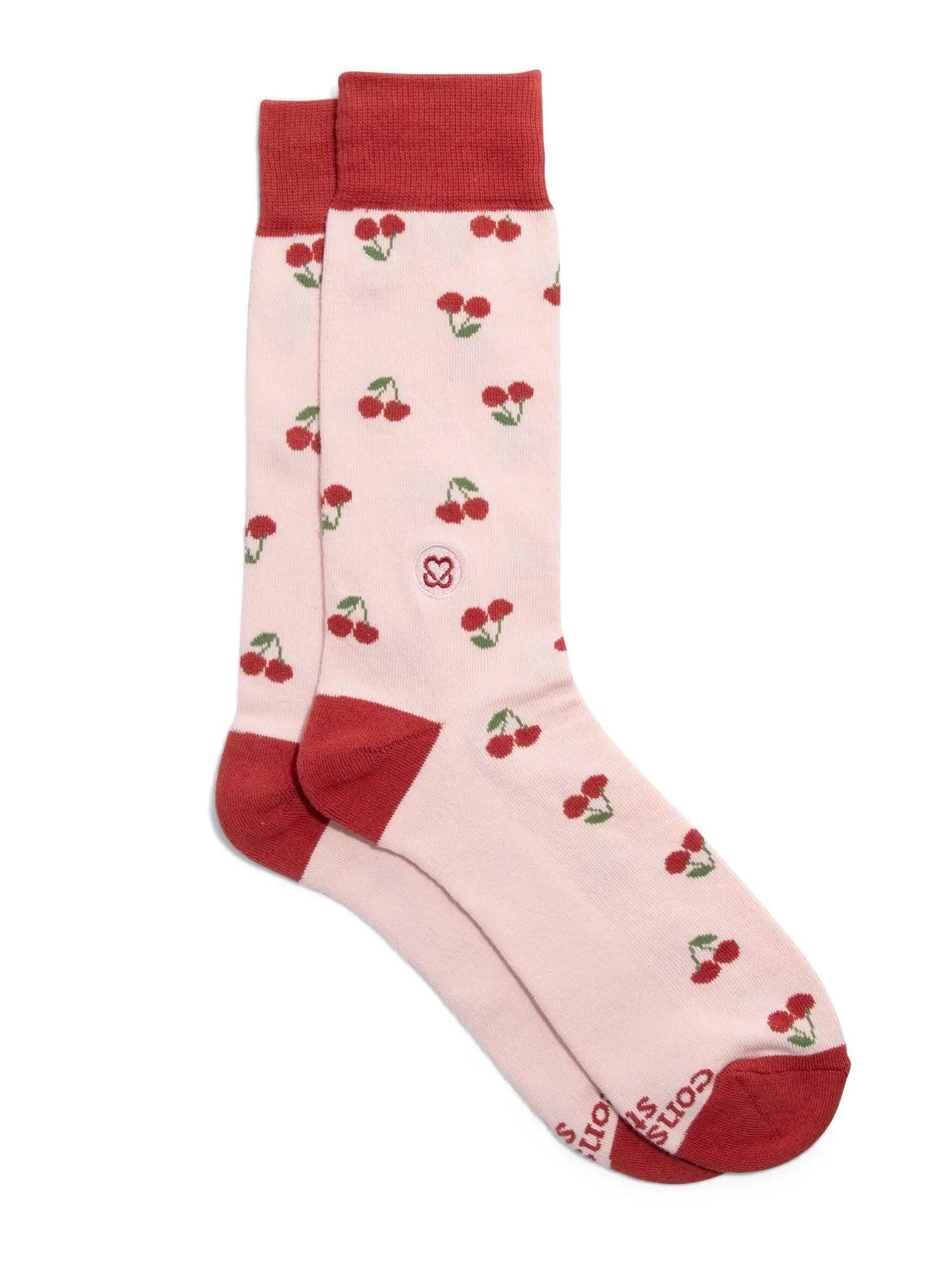 Socks That Support Breast Cancer Education - Cherrie