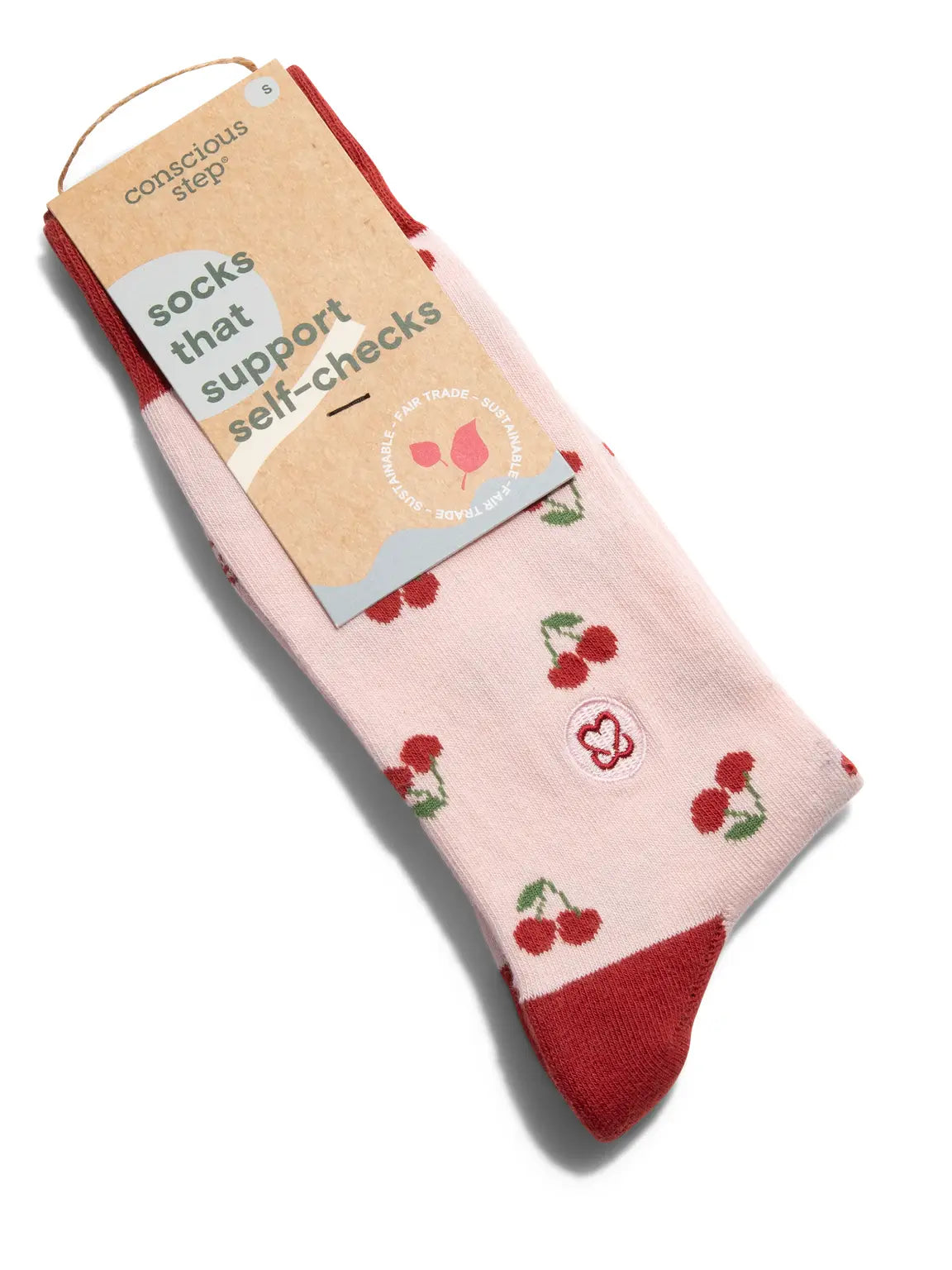 Socks That Support Breast Cancer Education - Cherrie