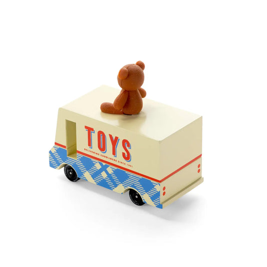 Push Toy - Teddy Bear Van