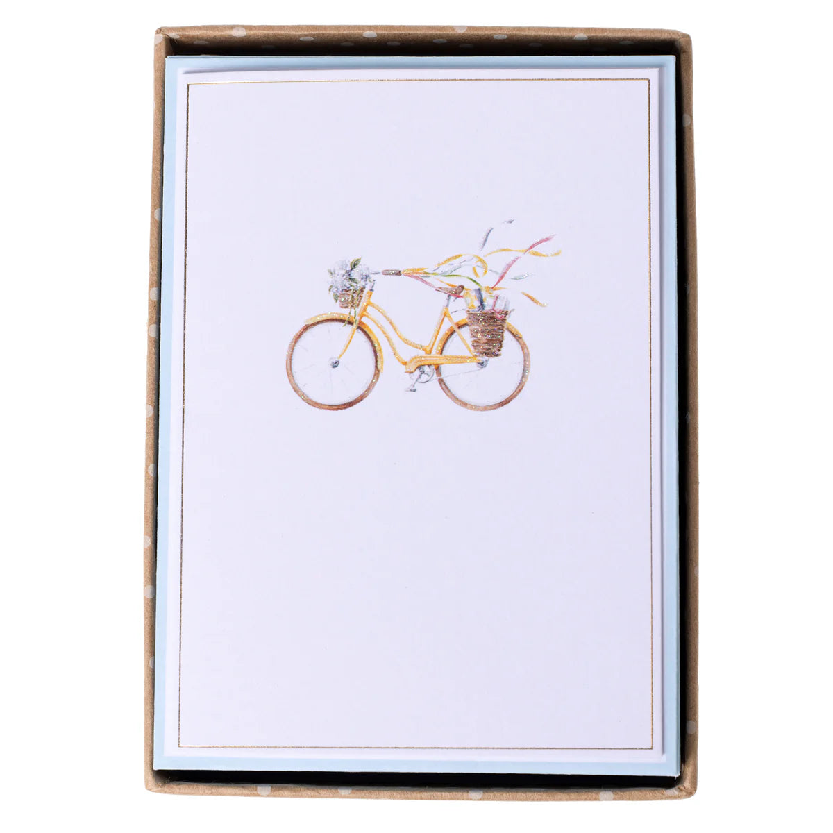 Watercolor Bike Boxex Cards