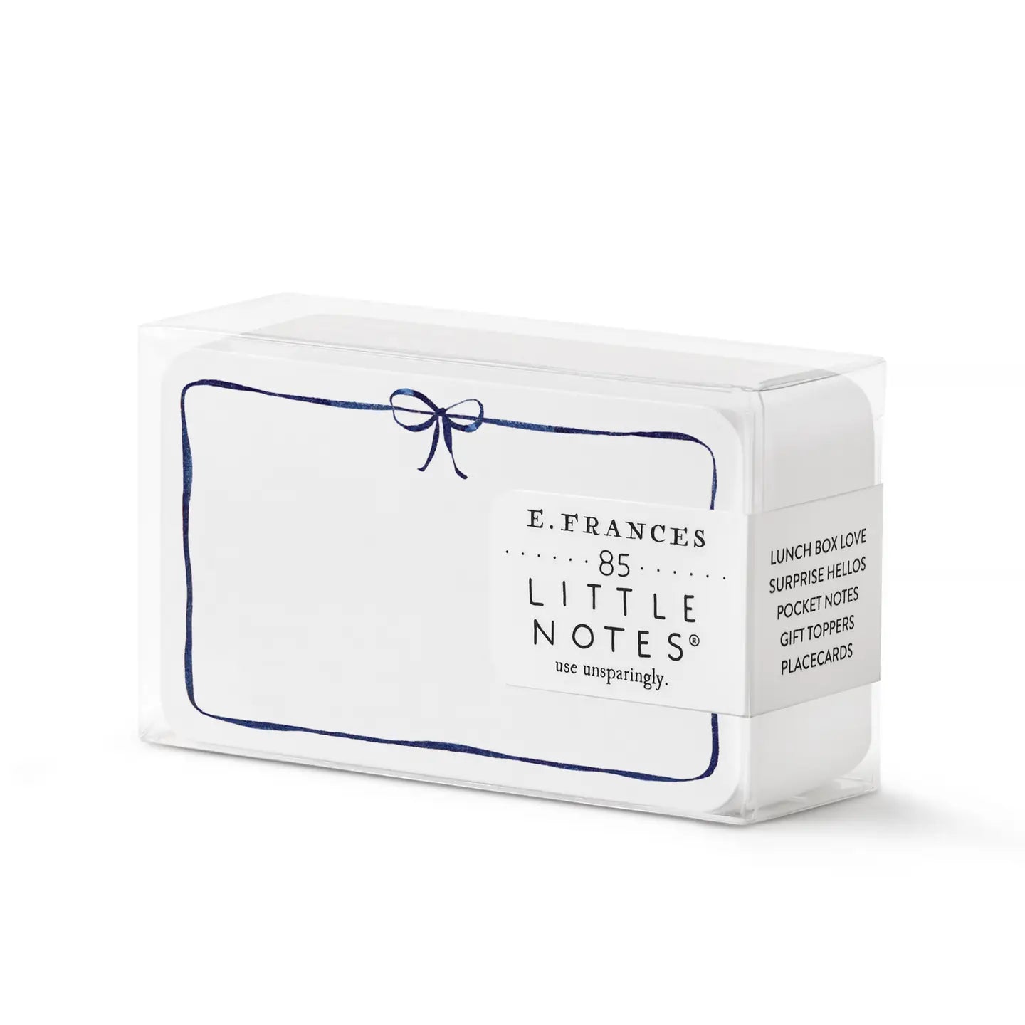 Little Notes - Navy Bow