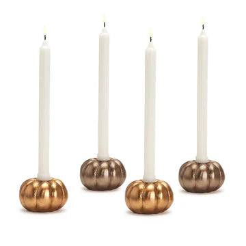 Pumpkin Candle Holders