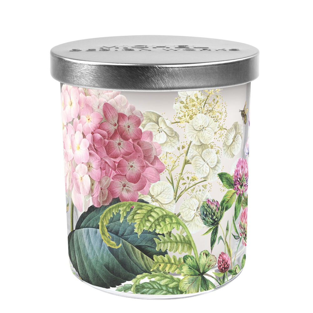 Hydrangea Jar Candle