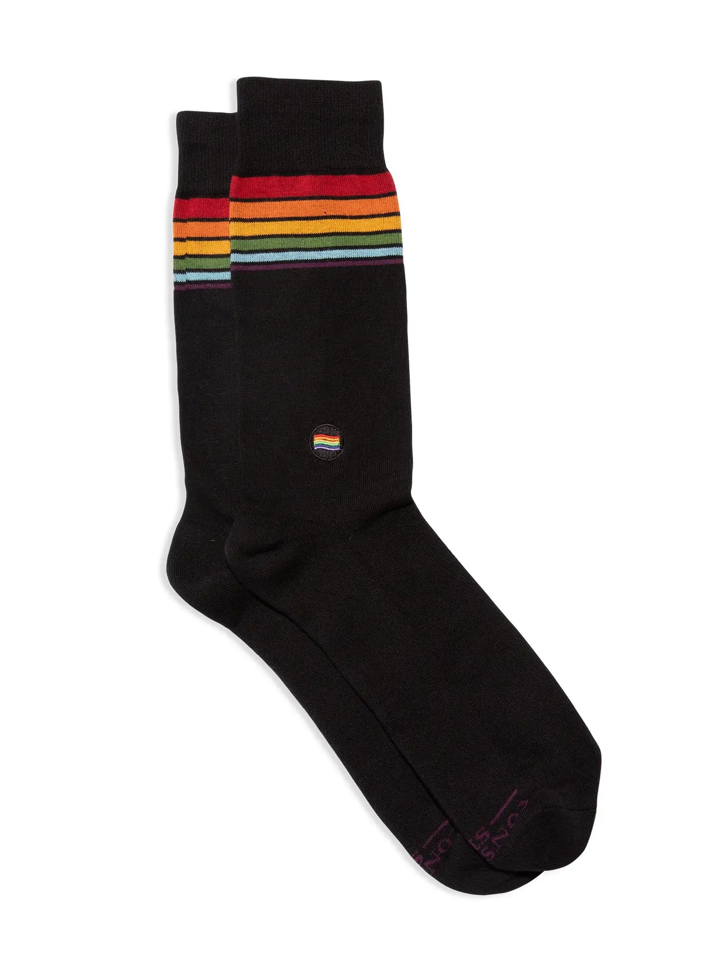 Socks That Save LGBTQ Lives - Rainbow Stripe