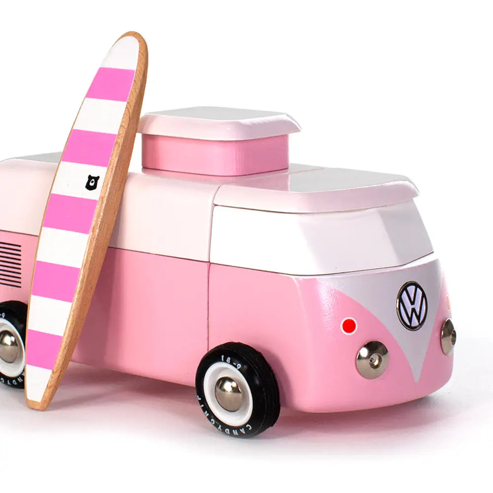 Push Toy - Pink VW Bus