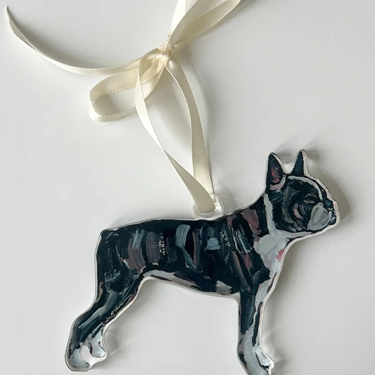 Dog Ornament - Boston Terrier