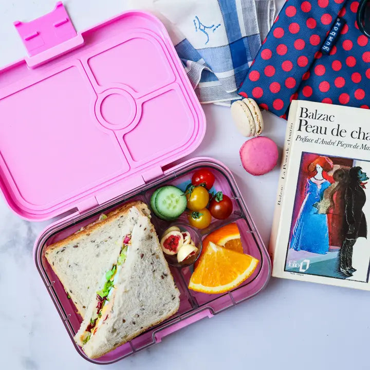 Sandwich Friendly Yumbox Bento Box - Pink