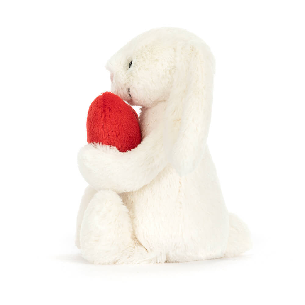 Bashful Red Lover Heart Bunny