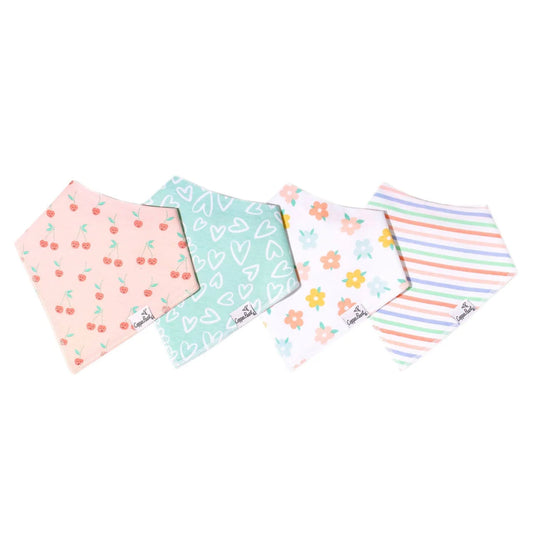 Cheery Bandana Bib Set