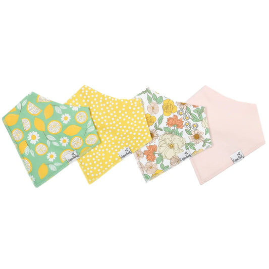 Lemon Bandana Bib Set