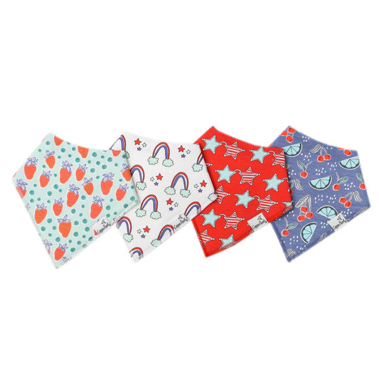 Liberty Bandana Bib Set