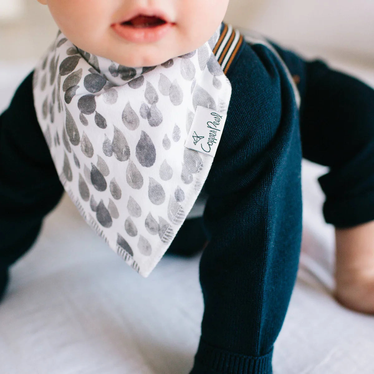 Set of 4 Bandana Bibs - Noah