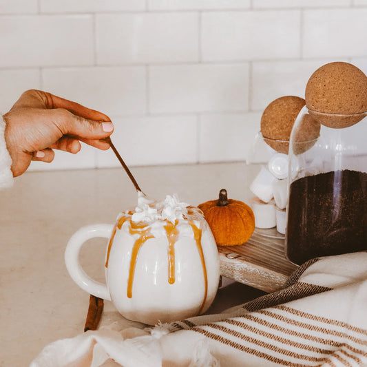 Cream Pumpkin Coffee Mug