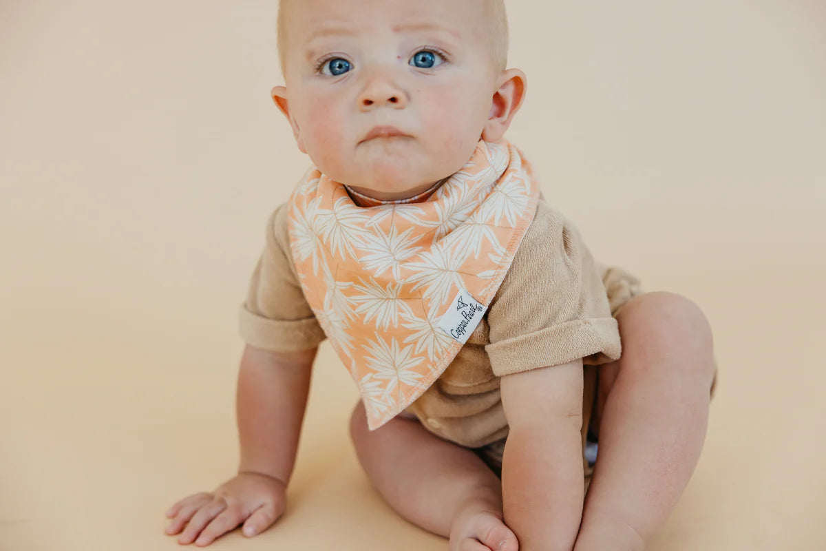 Set of 4 Bandana Bibs - Tide