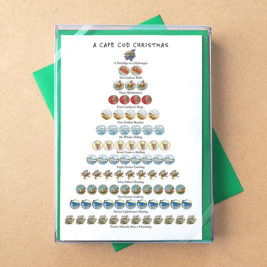 Boxed Cards - 12 Days of Cape Cod Christmas