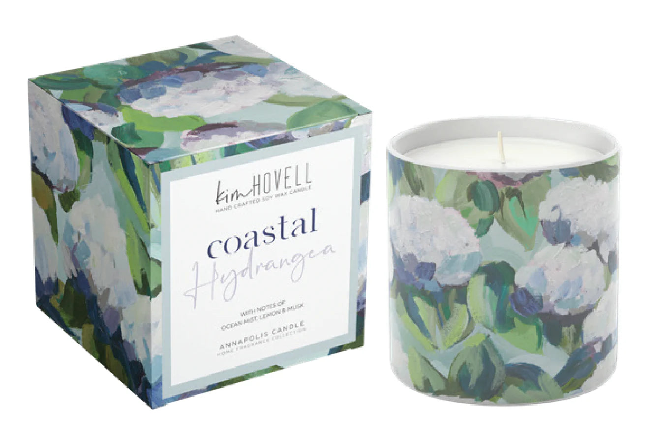 Boxed Candle - Coastal Hydrangea