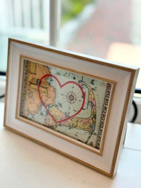 Cape Cod Heart Map