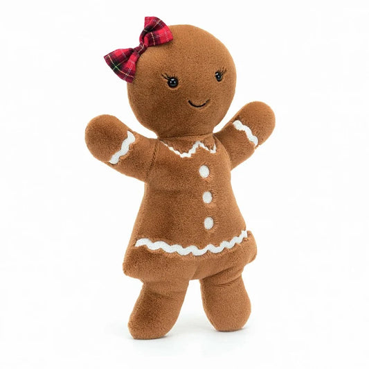 Ruby Jolly Gingerbread Plush