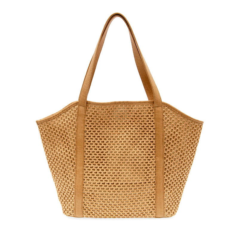 Haven Open Weave Tote - Natural