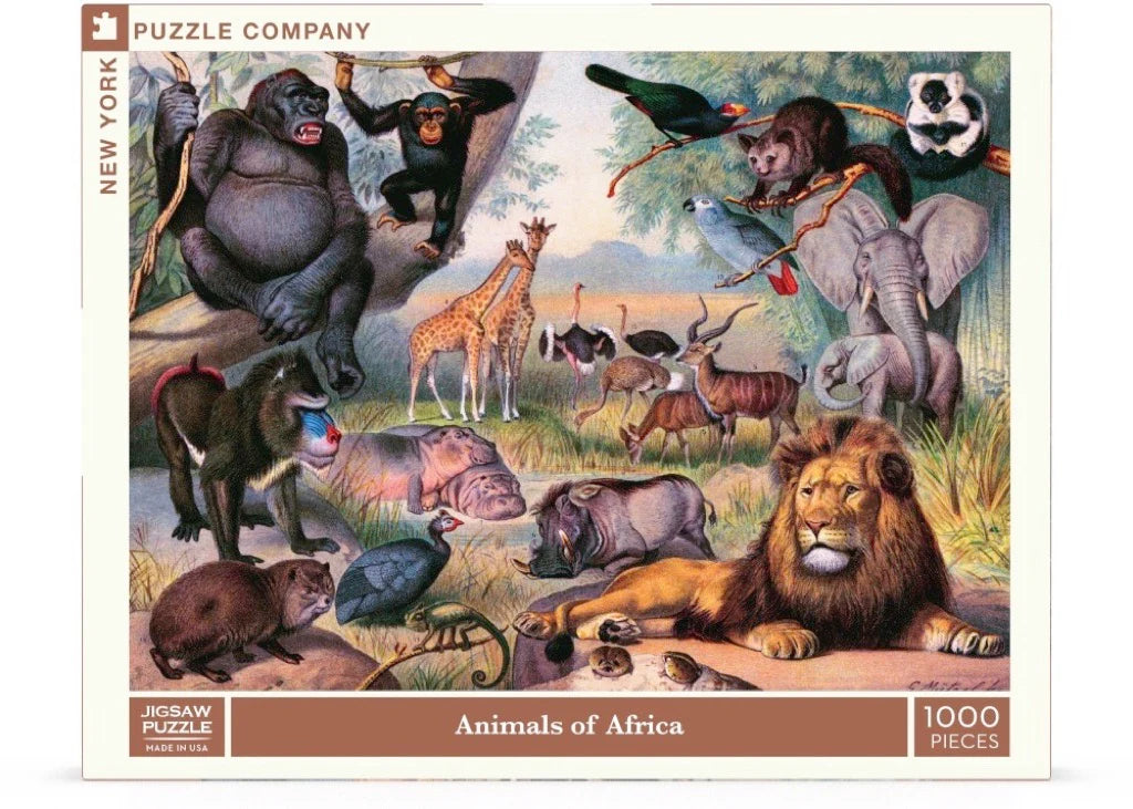 Puzzle - Animals of Africa