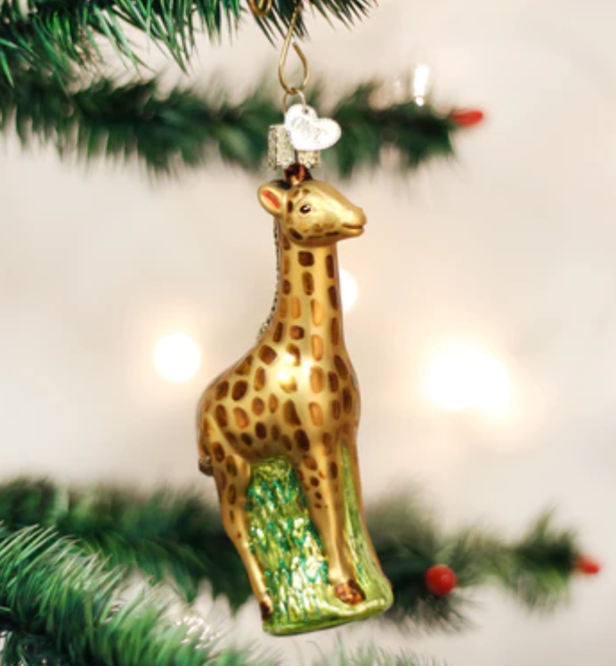 Baby Giraffe Ornament