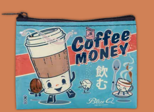 Coffee Money Coin Purse