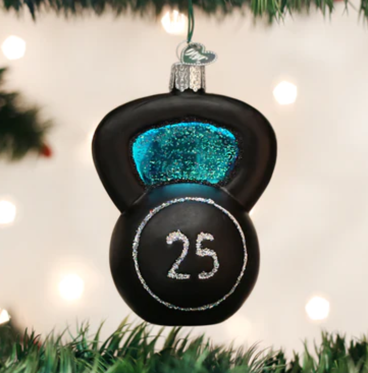 Kettlebell Weight Ornament