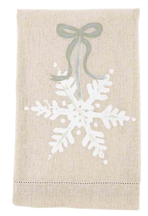 Snowflake Christmas Towel