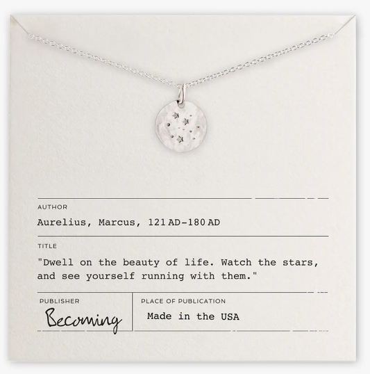 Watch The Stars Necklace - Silver