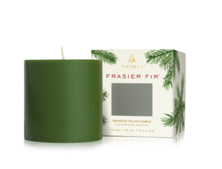 Pillar Candle - Fraiser Fir - 3"x 3"