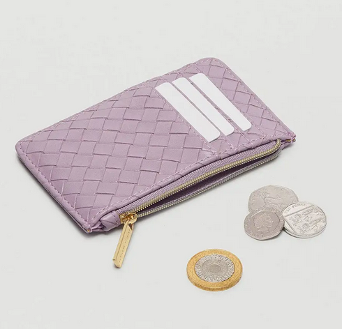 Rectangle Card Wallet - Purple