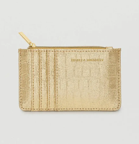 Rectangle Card Wallet - Gold