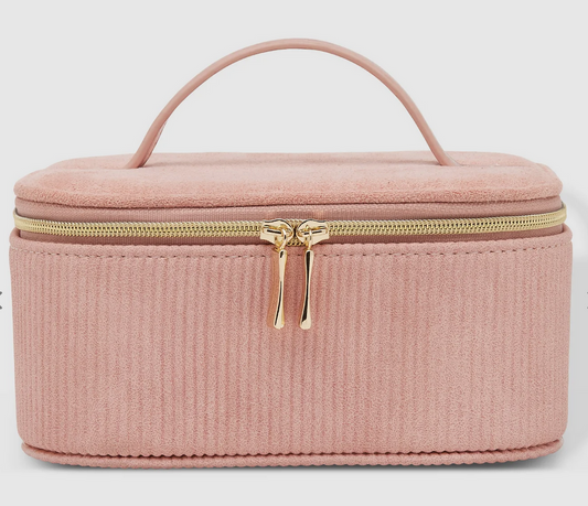 Jessie Jewelry Case - Dusty Pink